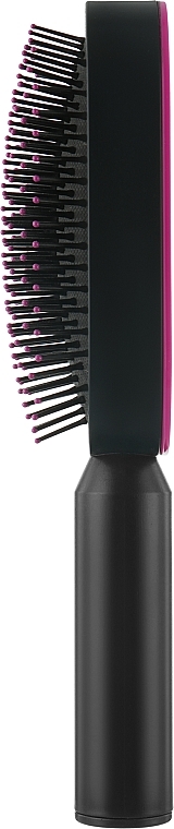 Інноваційний гребінець для масажу шкіри голови, з широкими зубцями, фіолетово-чорний - Nuvi Brush PRO — фото N3