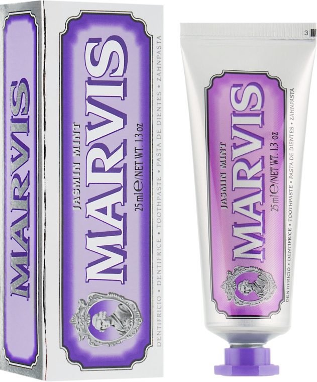 Дорожный набор зубных паст - Marvis 7 Flavours Box (toothpast/7x25) — фото N11