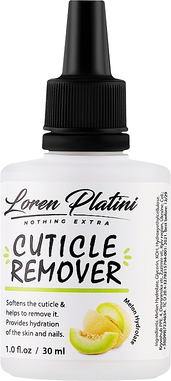 Ремувер для кутикулы "Гидролат дыни" - Loren Platini Cuticle Remover Melon Hydrolate