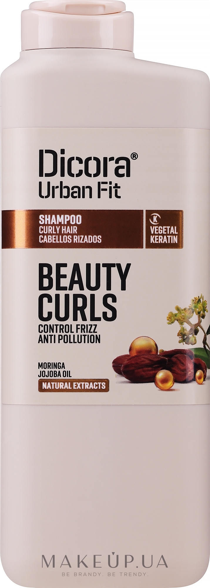 Шампунь для вьющихся волос - Dicora Urban Fit Shampoo Beauty Curls — фото 400ml