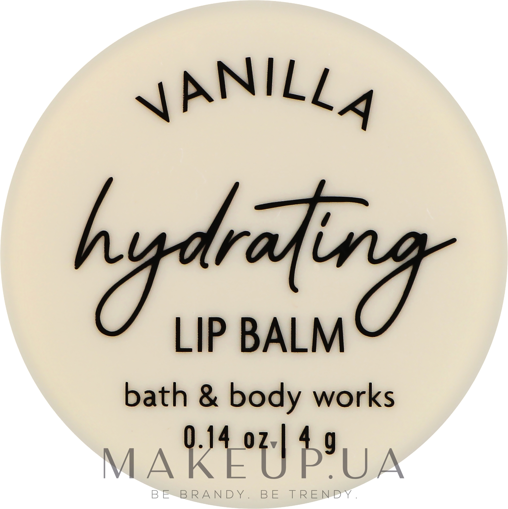 Бальзам для губ - Bath and Body Works Vanilla Hydrating Lip Balm — фото 4g