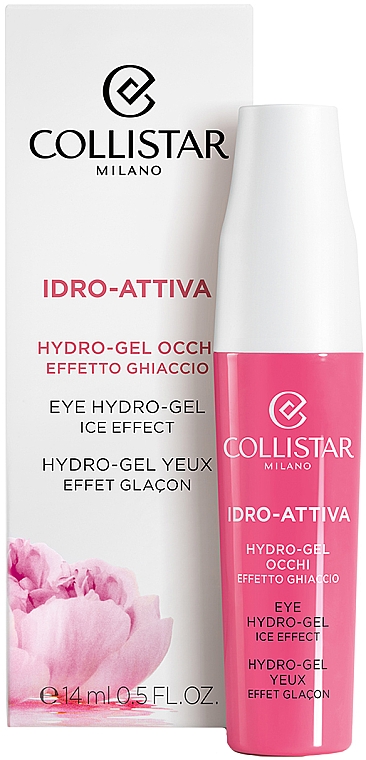 Гель для очей - Collistar Idro Attiva Hydro-Gel Ice-Effect — фото N3
