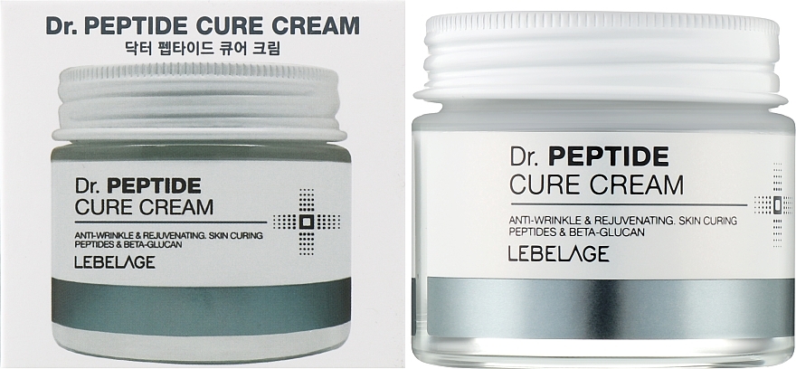 Крем для лица с пептидами - Lebelage Dr. Peptide Cure Cream  — фото N2