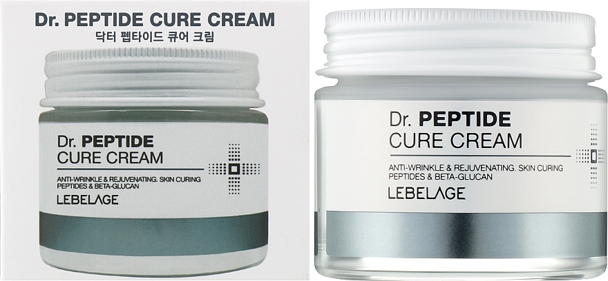 Крем для обличчя з пептидами - Lebelage Dr. Peptide Cure Cream — фото N2