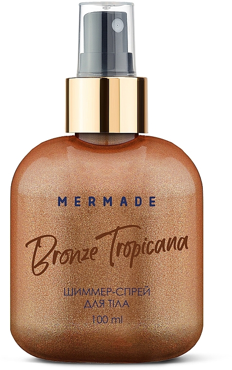 Шиммер-спрей для тіла - Mermade Bronze Tropicana