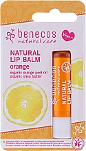 Парфумерія, косметика Бальзам для губ "Апельсин" - Benecos Natural Care Lip Balm Orange