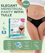 Менструальні трусики "Elegant" - Masmi Menstrual Panties — фото N2