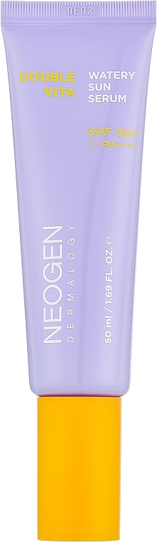 Сонцезахисна сироватка для обличчя - Neogen Dermalogy Double Vita Watery Sun Serum — фото N1