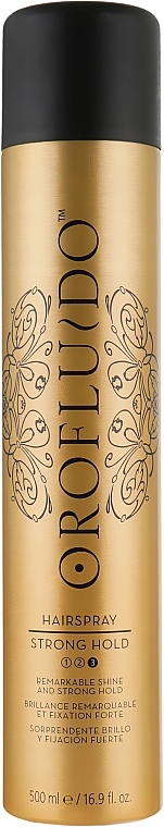 Лак для волосся сильної фіксації - Orofluido Styling Strong Hold Hair Spray 3