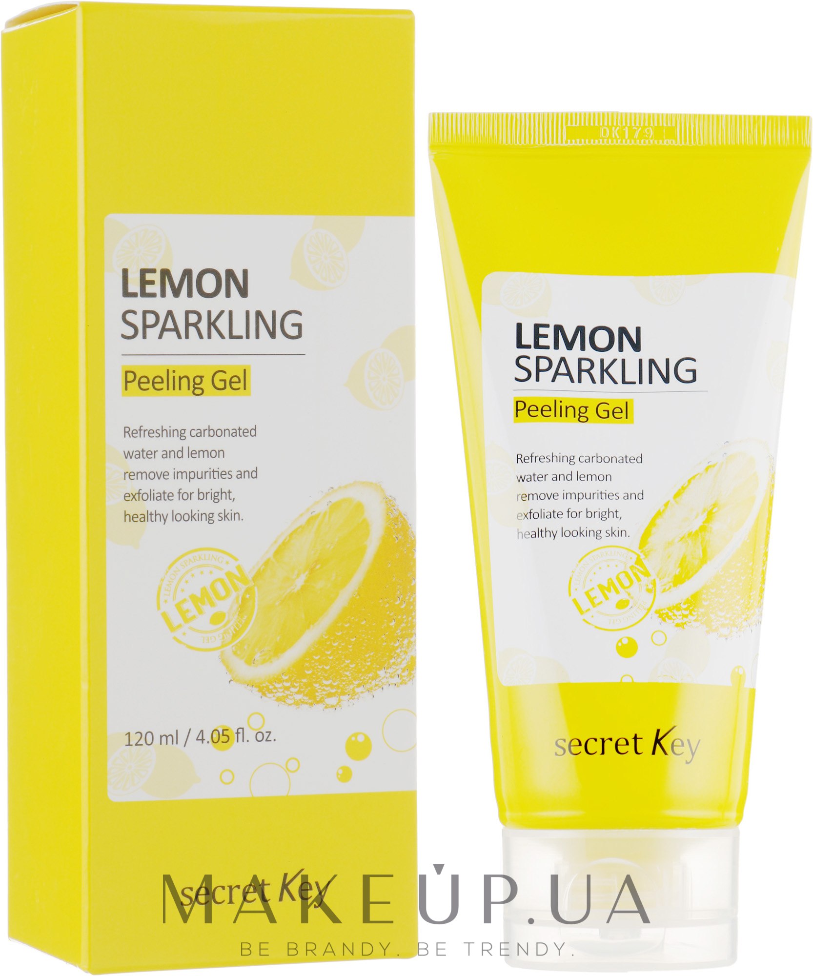 Лимонная пилинг-скатка - Secret Key Lemon Sparkling Peeling Gel — фото 120ml