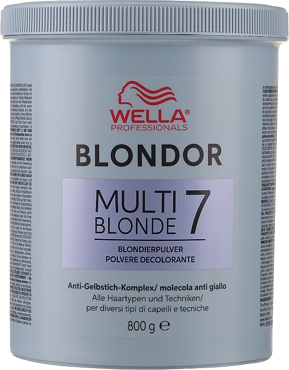 Блондирующая пудра - Wella Professionals Blondor Multi Blonde Dust-Free — фото N3