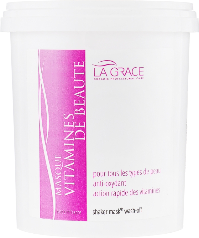 Маска для улучшения цвета лица "Витамины красоты" с вытяжкой из вишни - La Grace Masque Vitamines De Beaute — фото N3