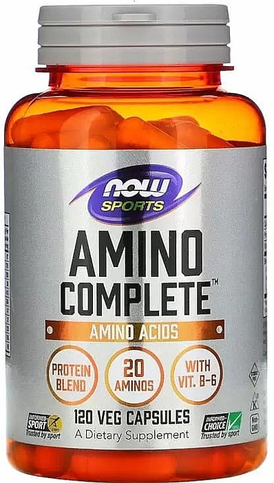 Харчова добавка для спортсменів "Аміно-комплекс" - Now Foods Amino Complete Sports — фото N1