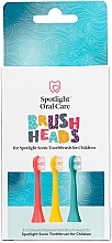 Парфумерія, косметика Змінні насадки для дитячої електричної зубної щітки - Spotlight Oral Care Children Sonic Toothbrush Replacement Heads