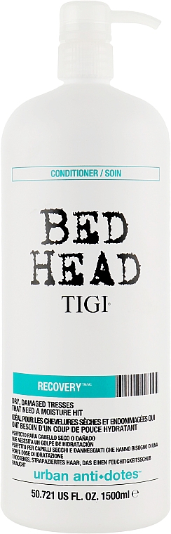Зволожувальний кондиціонер для сухого і пошкодженого волосся - Tigi Tigi Bed Head Urban Anti+dotes Recovery Conditioner — фото N5