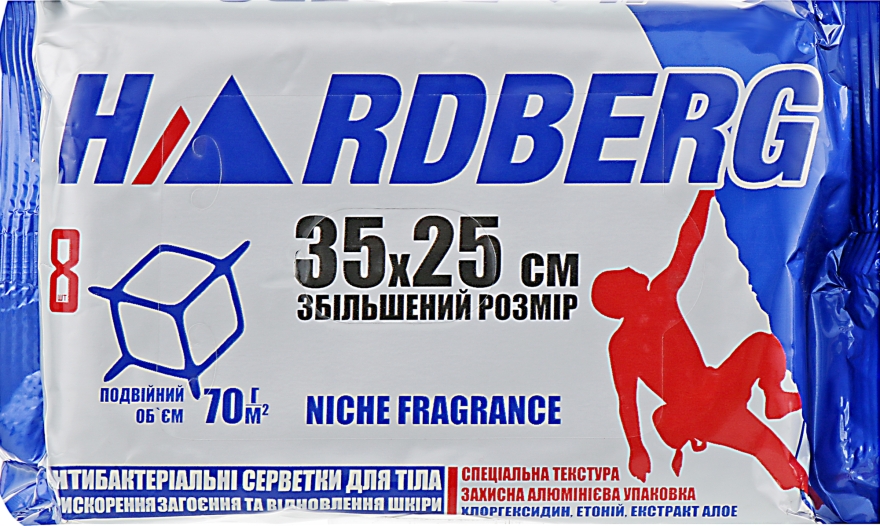 Влажные полотенца "Hardberg Niche Fragrance" - Power Pro Hardberg