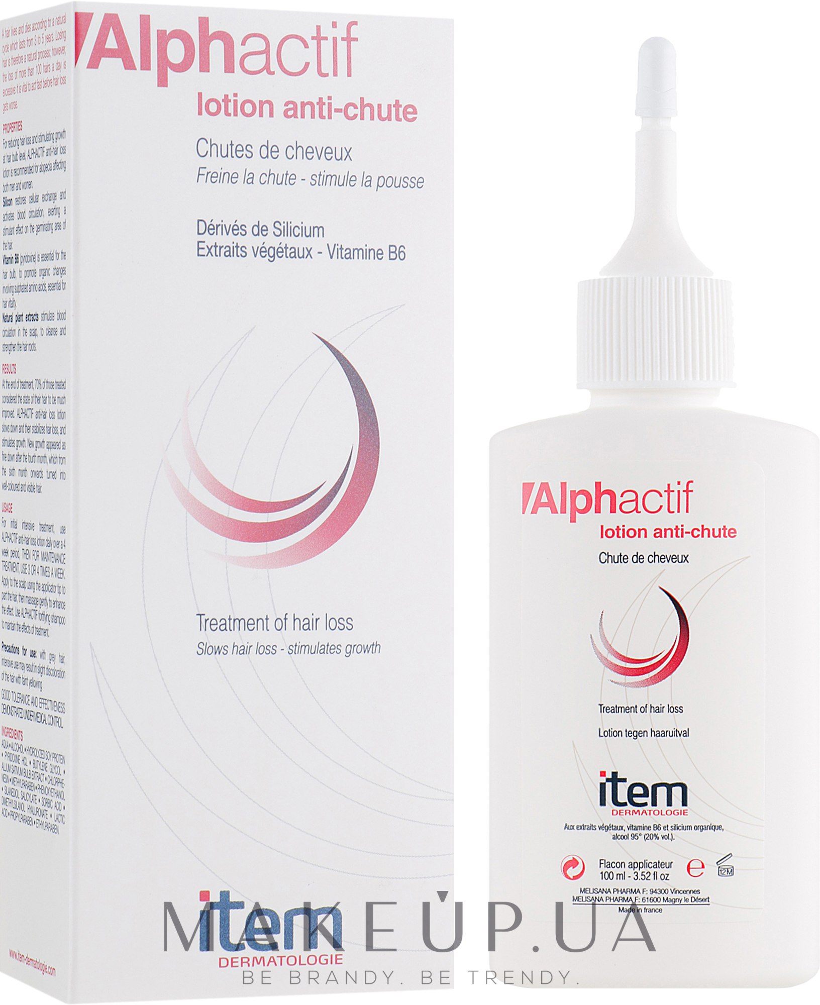 Лосьон против выпадения волос - Item Alphactif Lotion Anti-Chute Treatment of Hair Loss — фото 100ml
