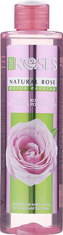 Трояндова вода - Nature of Agiva Roses Natural Rose Water — фото N1