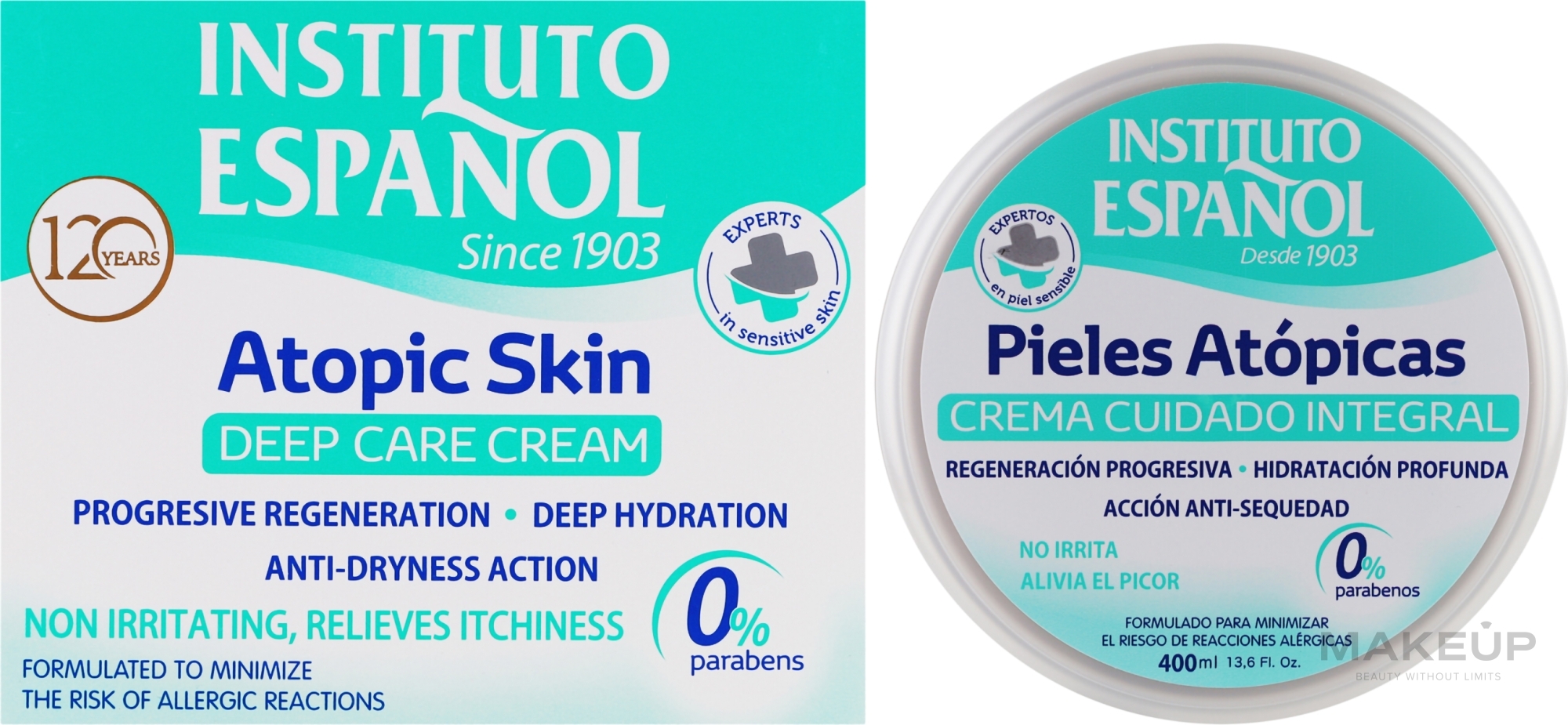 УЦІНКА Крем для атопічної шкіри - Instituto Espanol Atopic Skin Cream * — фото 400ml