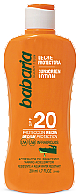 Духи, Парфюмерия, косметика Солнцезащитный лосьон "Алоэ" - Babaria Spf20 Sunscreen Lotion With Aloe Vera