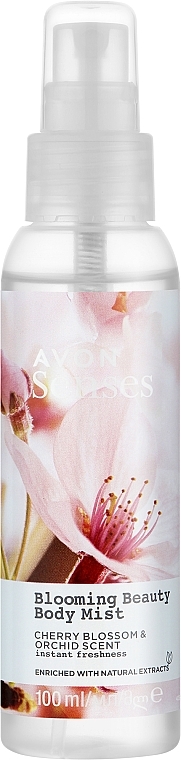 Освежающий спрей для тела "Цветущая красота" - Avon Senses Blooming Beauty Mist