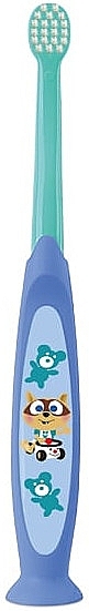 Детская зубная щетка, 0-2 лет, синяя - Elgydium Baby Souple Soft — фото N2