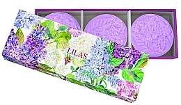 Парфумерія, косметика Fragonard Lilas - Набір (soap/3x75g)