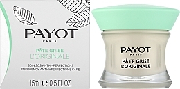 УЦЕНКА Паста для проблемной кожи - Payot Pate Grise L'Originale Special Edition Emergency Anti-Imperfections Care * — фото N2