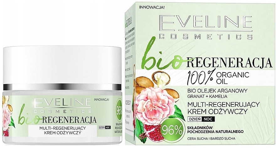 Крем для обличчя - Eveline Cosmetics Bio Multi Regenerating — фото N1