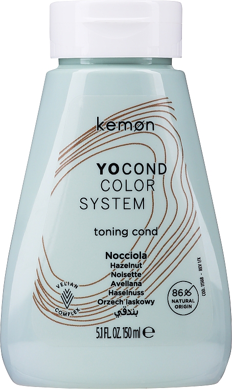 Фарбувальний кондиціонер "Лісовий горіх" - Kemon Yo Cond Color System — фото N1