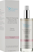 Очищающее молочко для чувствительной кожи лица - The Organic Pharmacy Rose & Chamomile Cleansing Milk — фото N2