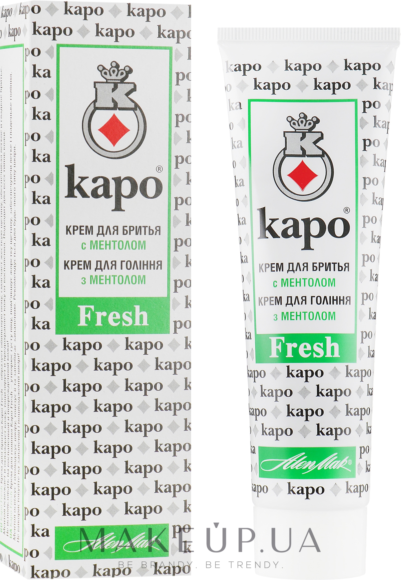Крем для гоління - KAPO Fresh Shaving Cream — фото 100ml