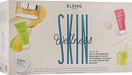 Духи, Парфюмерия, косметика Набор - Elemis Skin Wellness Set (cl/balm/50g + pads/14pcs + d/cr/30ml + gel/30ml + n/cr/15ml)