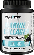 Харчова добавка "Колаген морський" зі смаком чорної смородини - Vansiton Marine Collagen Black Currant Flavour — фото N1