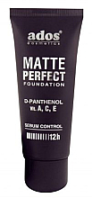 Духи, Парфюмерия, косметика Матирующий тональный крем - Ados Matte Perfect Foundation