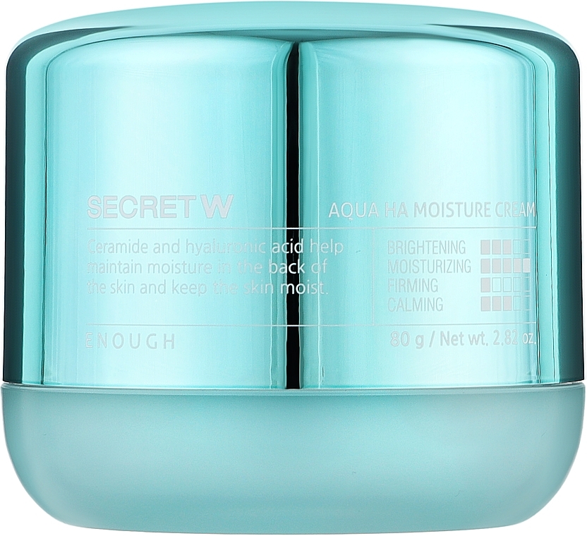 Крем для обличчя - Enough Secret W Aqua Ha Moisture Cream — фото N1