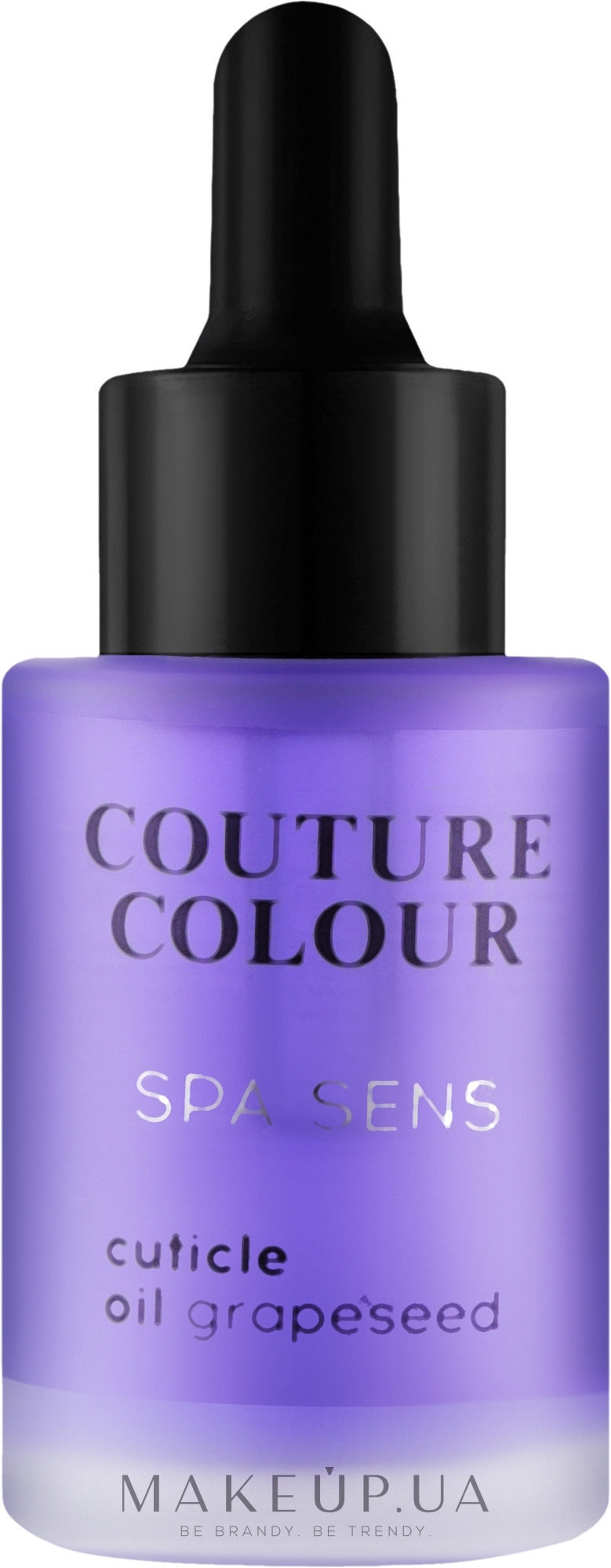 Засіб для догляду за нігтями і кутикулою з олією виноградних кісточок - Couture Colour Spa Sens Cuticle Oil Grapeseed — фото 30ml