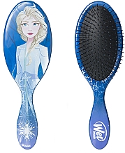 Расческа для волос, синяя - Wet Brush Disney Frozen II Elsa Original Detangler — фото N2