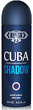 Духи, Парфюмерия, косметика Cuba Shadow - Дезодорант-спрей