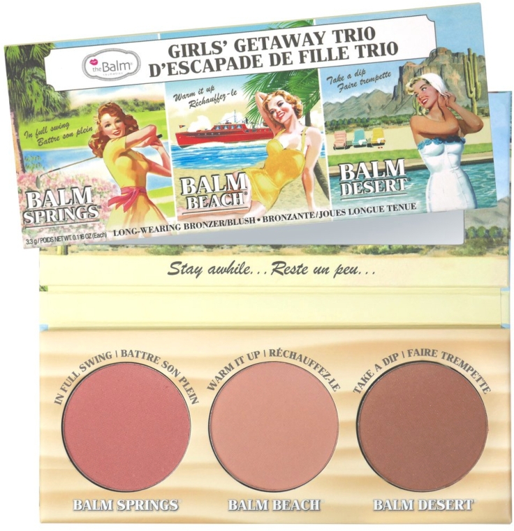 theBalm Girls’ Getaway Trio