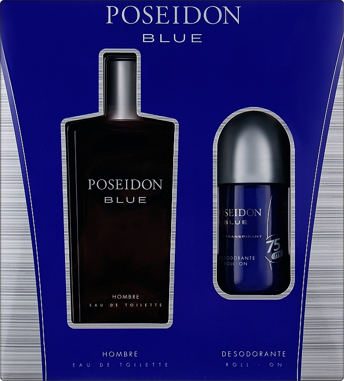 УЦІНКА Instituto Espanol Poseidon Blue - Набір (edt/125ml + deo/roll/75ml) * — фото N1