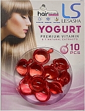 Духи, Парфюмерия, косметика Тайские капсулы для волос c йогуртом - Lesasha Hair Serum Vitamin Yogurt