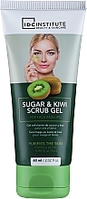 Парфумерія, косметика Гель-скраб для обличчя з цукром і ківі - IDC Institute Sugar & Kiwi Scrub Gel