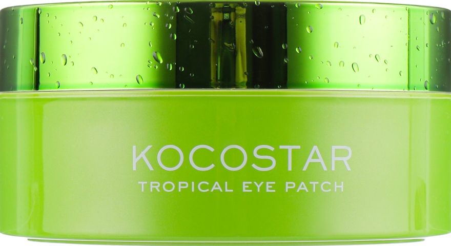 Гидрогелевые патчи для глаз "Тропические фрукты. Папайя" - Kocostar Tropical Eye Patch Papaya — фото N5