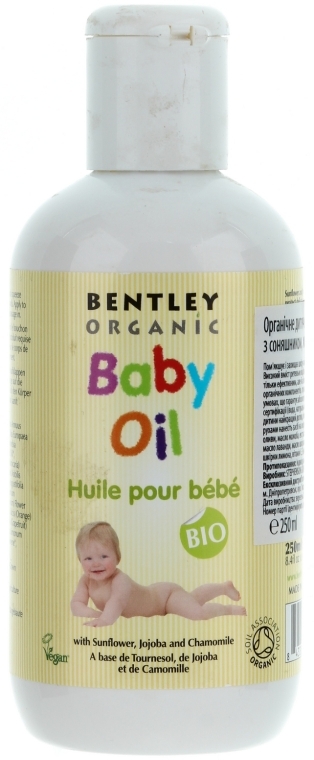 Детское масло - Bentley Organic Baby Oil — фото N1