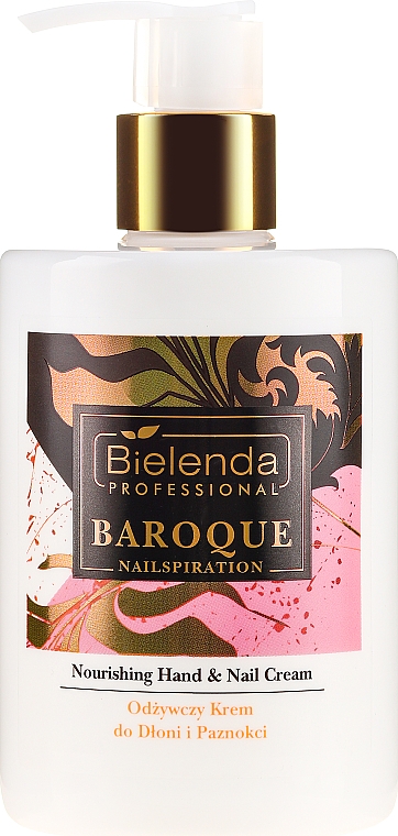 Крем для рук и ногтей питательный - Bielenda Professional Nailspiration Baroque Nourishing Hand & Nail Cream 