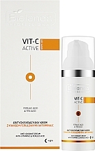 Нічний живильний крем для обличчя - Bielenda Professional Vit-C Active Cream — фото N2