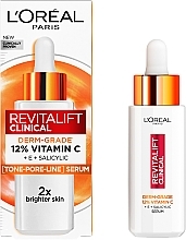 УЦЕНКА Сыворотка с витамином С для придания сияния коже лица - L'Oreal Paris Revitalift Clinical Vitamin C * — фото N3