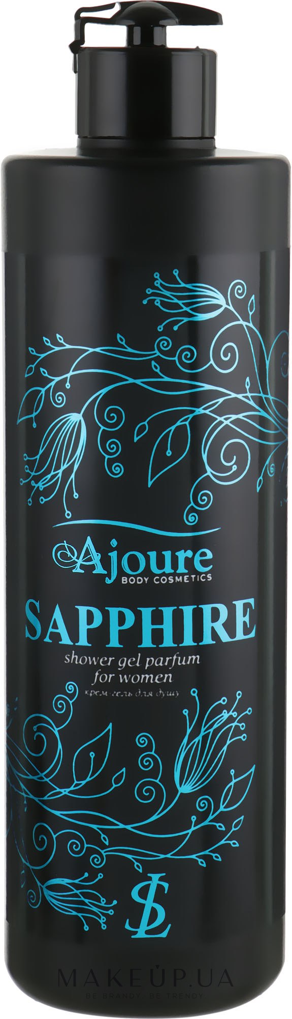 Крем-гель для душу "Сапфір" - Ajoure Sapphire Perfumed Shower Gel — фото 500ml