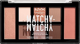 Духи, Парфюмерия, косметика Палетка теней для век и пудр для лица - NYX Professional Makeup Matchy Matchy Palette